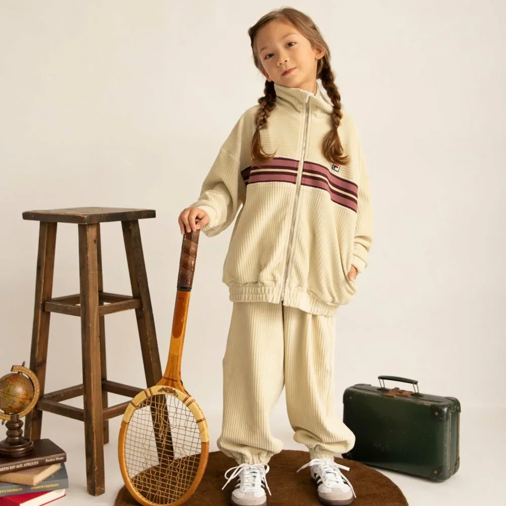 Вязаная вельветовая куртка Branshes, beige — фото 3