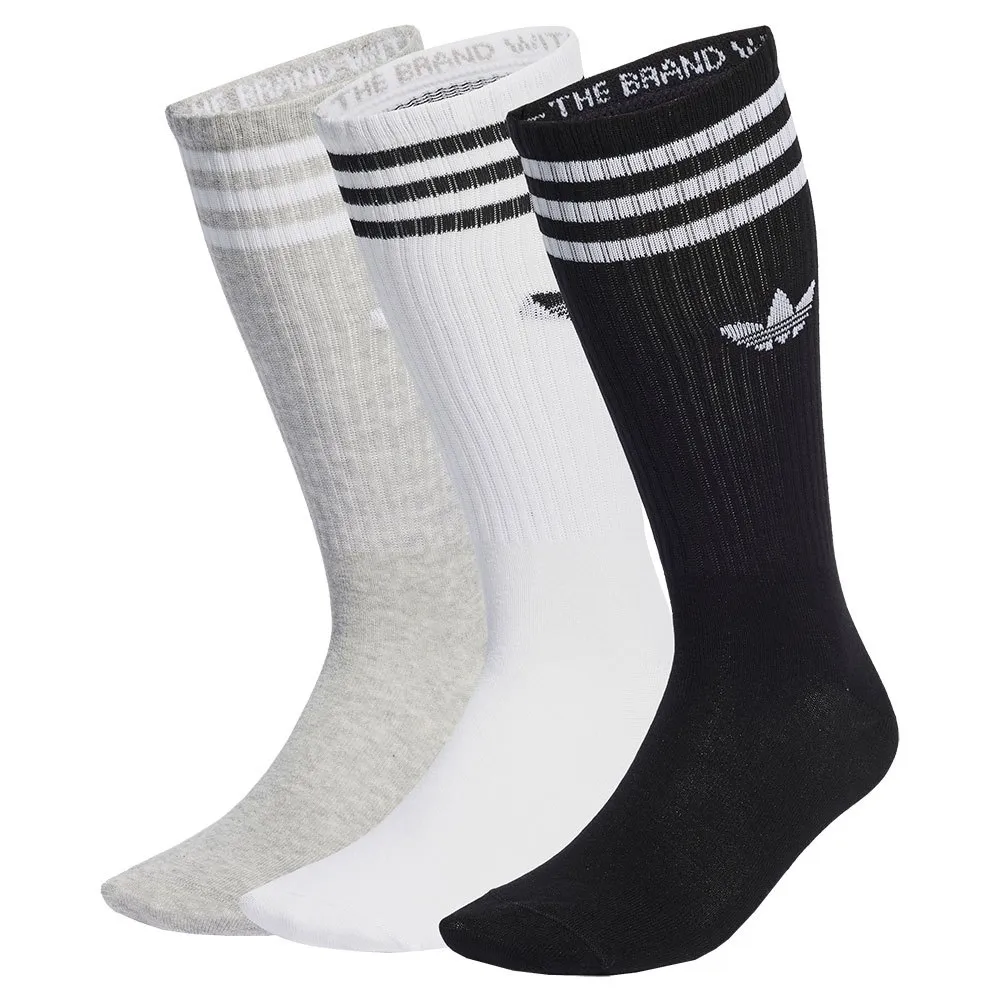 

Носки adidas Originals Solid crew 3 pairs, разноцветный