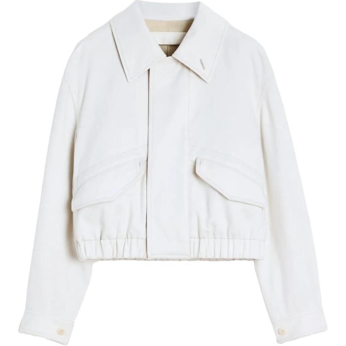 

Lemaire Короткий блузон "Кремово-белый", White