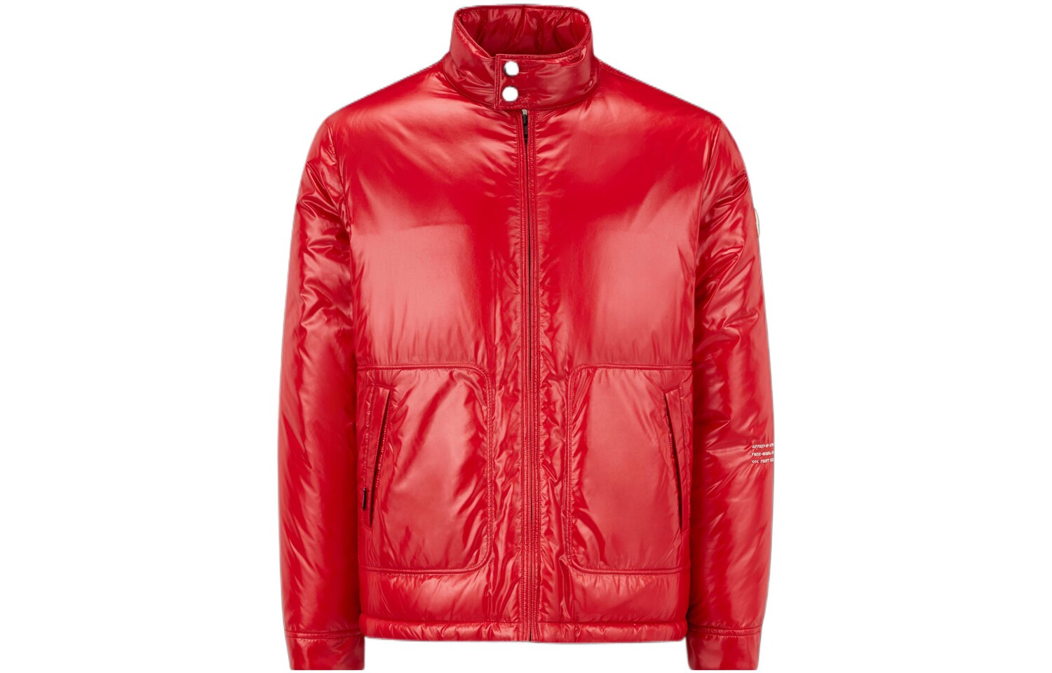 

Пуховик мужской красный Moncler