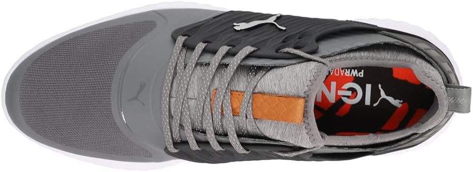 Мужские кроссовки PUMA GOLF Ignite Pwradapt Caged, черный/бронзовый — фото 4
