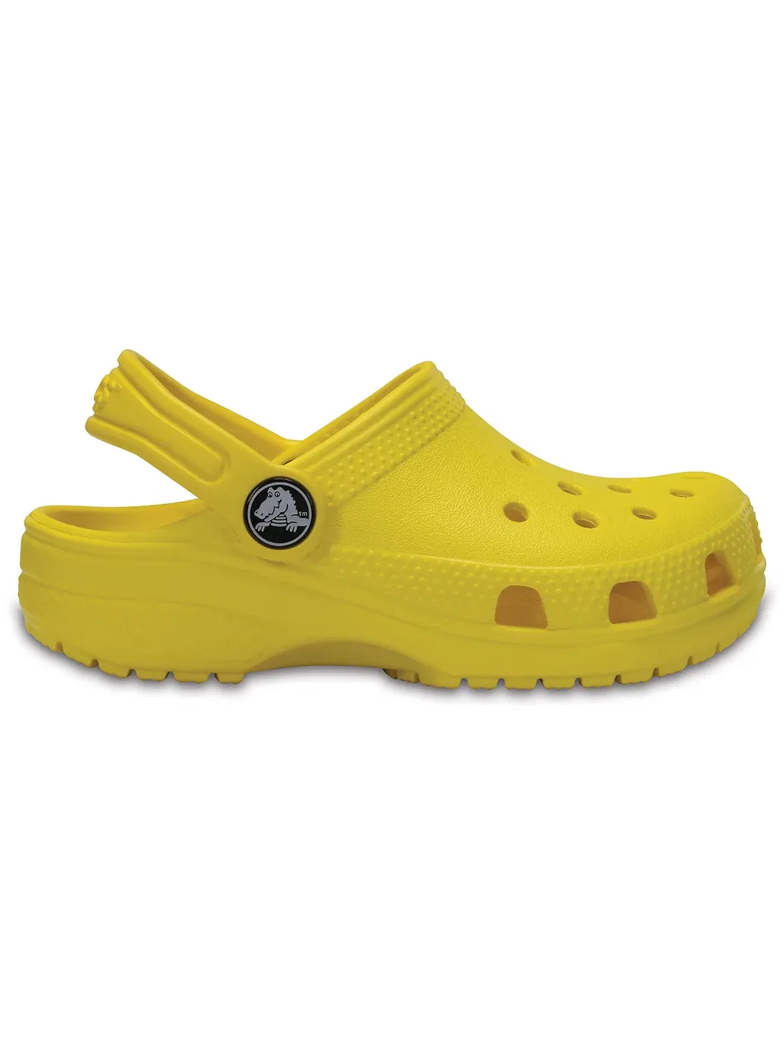 Клоги классические для детей, Crocs, желтый — фото 2