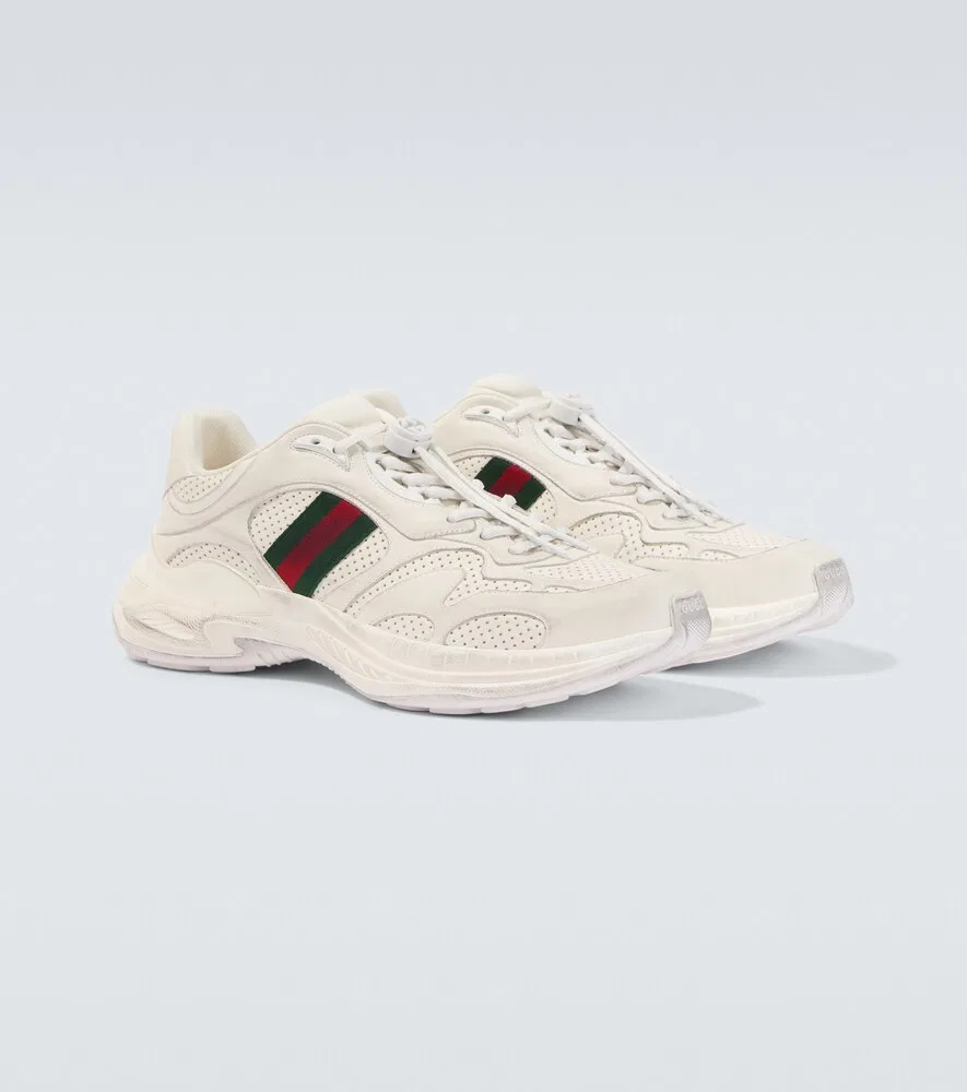 Кожаные кроссовки Gucci 2.0, белый