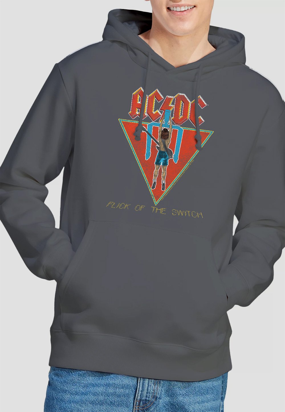 

Толстовка ACDC FLICK OF THE SWITCH Cotton Soul, антрацит