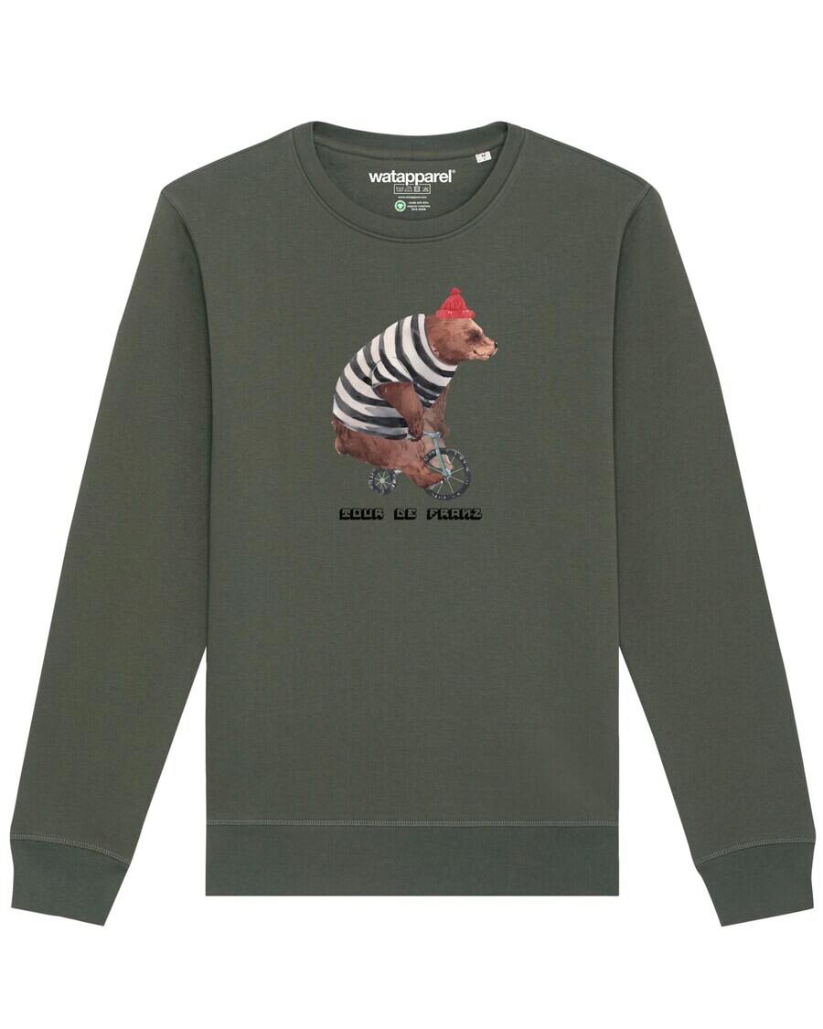 

Свитер Watapparel Sweatshirt Tour de Franz, хаки
