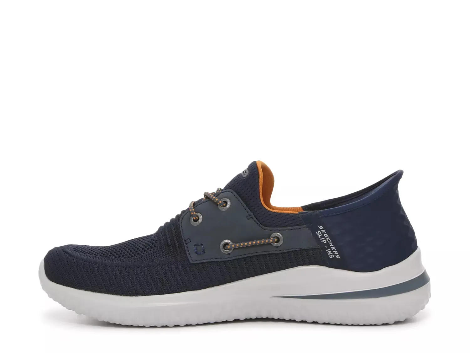 Hands Free Slip-Ins: Roth Slip-On Кроссовки - мужские Skechers, Navy — фото 3