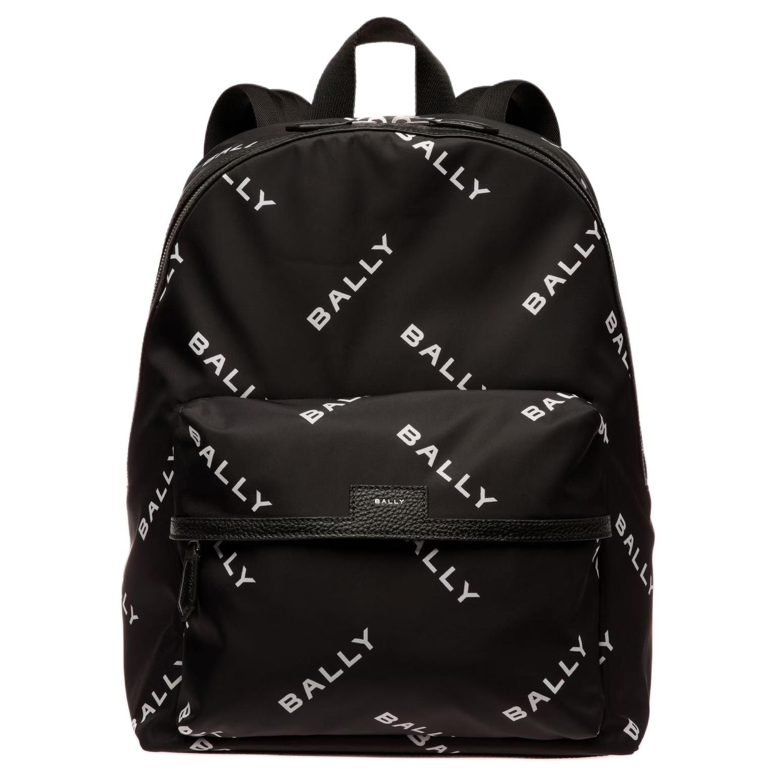

BALLY Нейлоновый рюкзак мужской черный, Black