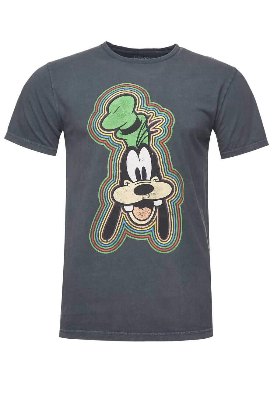 

Классическая футболка Recovered Shirt Disney Goofy Outline, черный