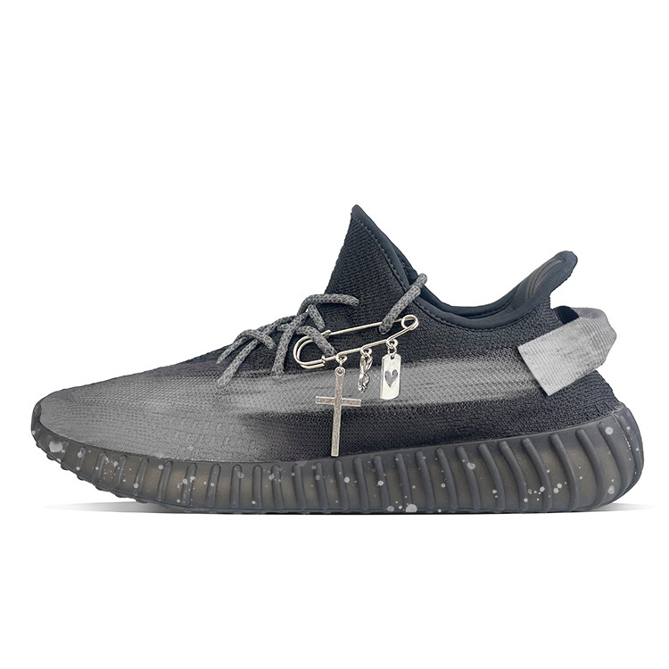

Кроссовки adidas originals Yeezy Boost 350 V2 Lifestyle Shoes Unisex Low-top, черный