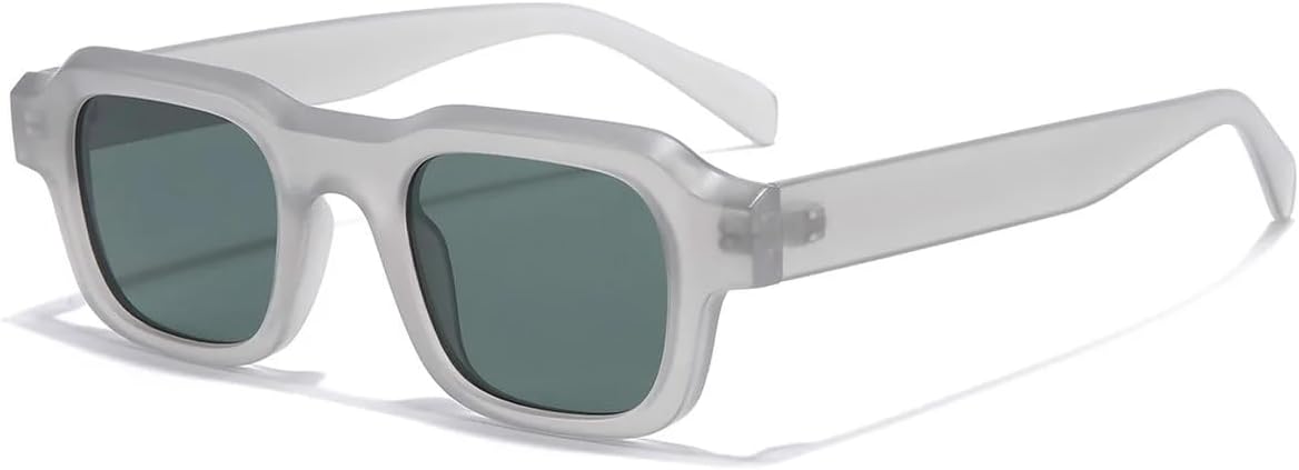 

Солнцезащитные очки с защитой от УФ-излучения UV400 | Градиентные линзы, маленькая оправа | Линзы конфетных цветов | Для женщин и мужчин | Для занятий спортом на открытом воздухе и вождения DSVIGF, Grey Green