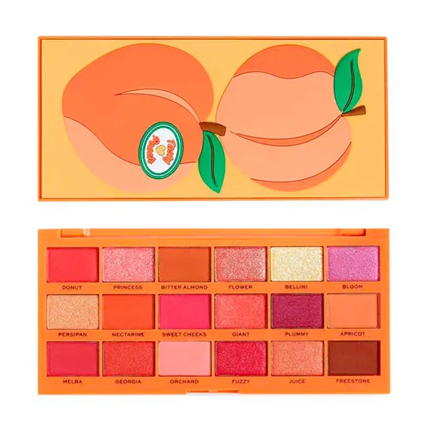 

Палитра теней Tasty Peach Eyeshadow Palette I Heart Revolution, 1 UD