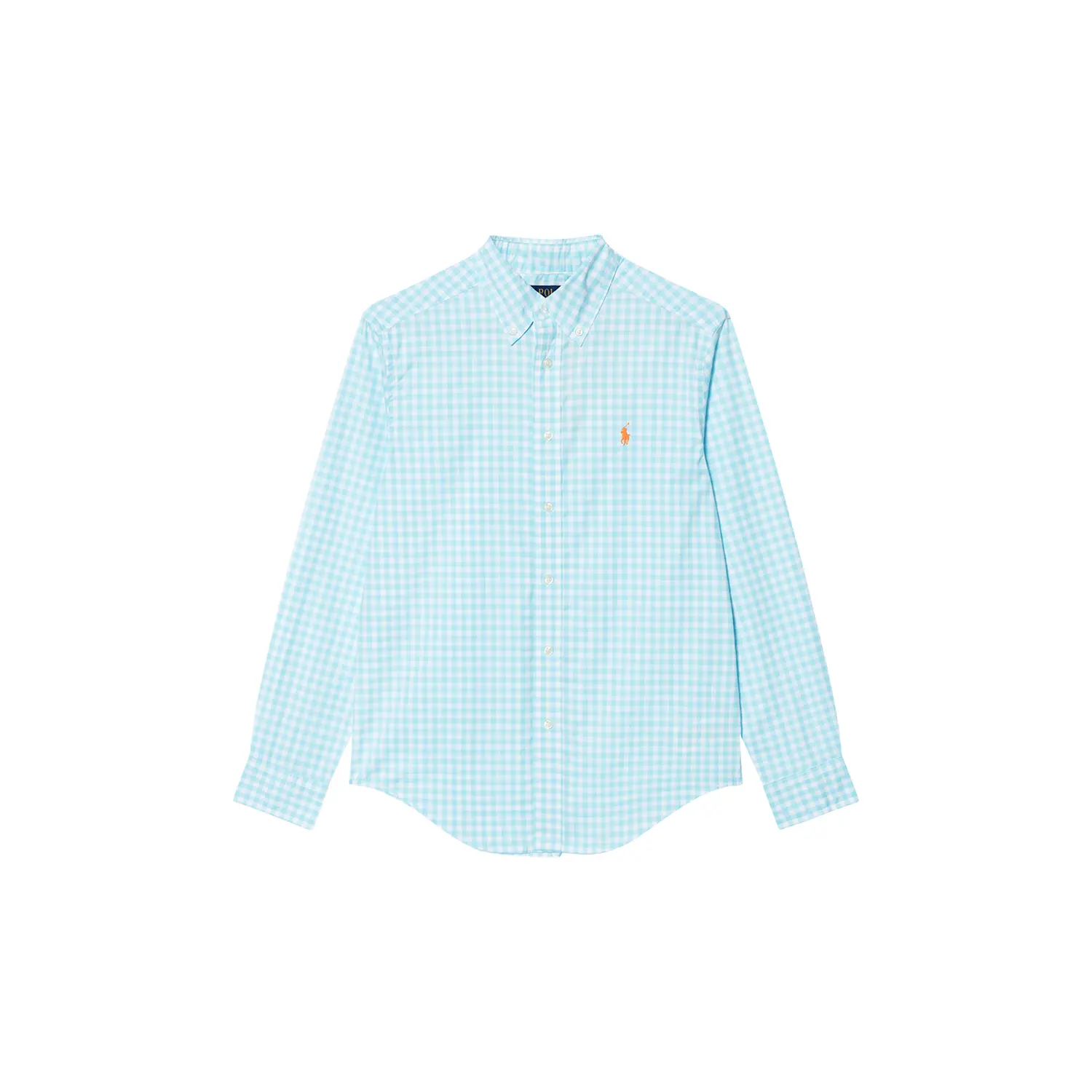Polo Ralph Lauren Детская повседневная рубашка blue white — фото 3