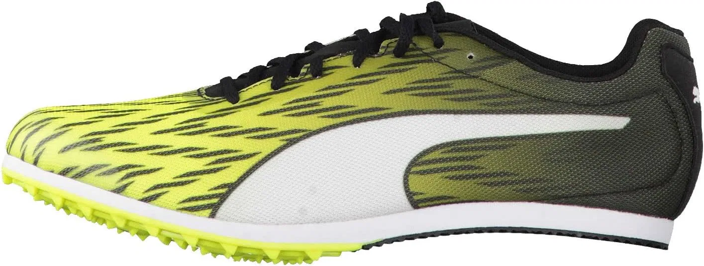 Мужские беговые кроссовки PUMA Evospeed Star V4, Safety Yellow, Black, White — фото 2