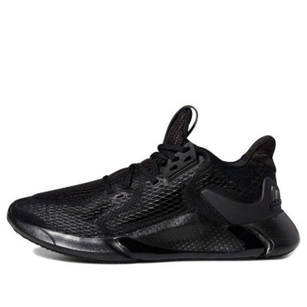 

Кроссовки edge xt 'triple black' Adidas, черный