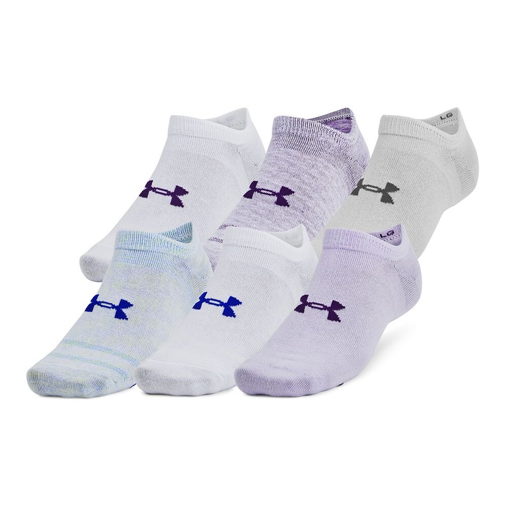 

Комплект из 6 незаменимых носков-неявок унисекс Under Armour, цвет Salt Purple