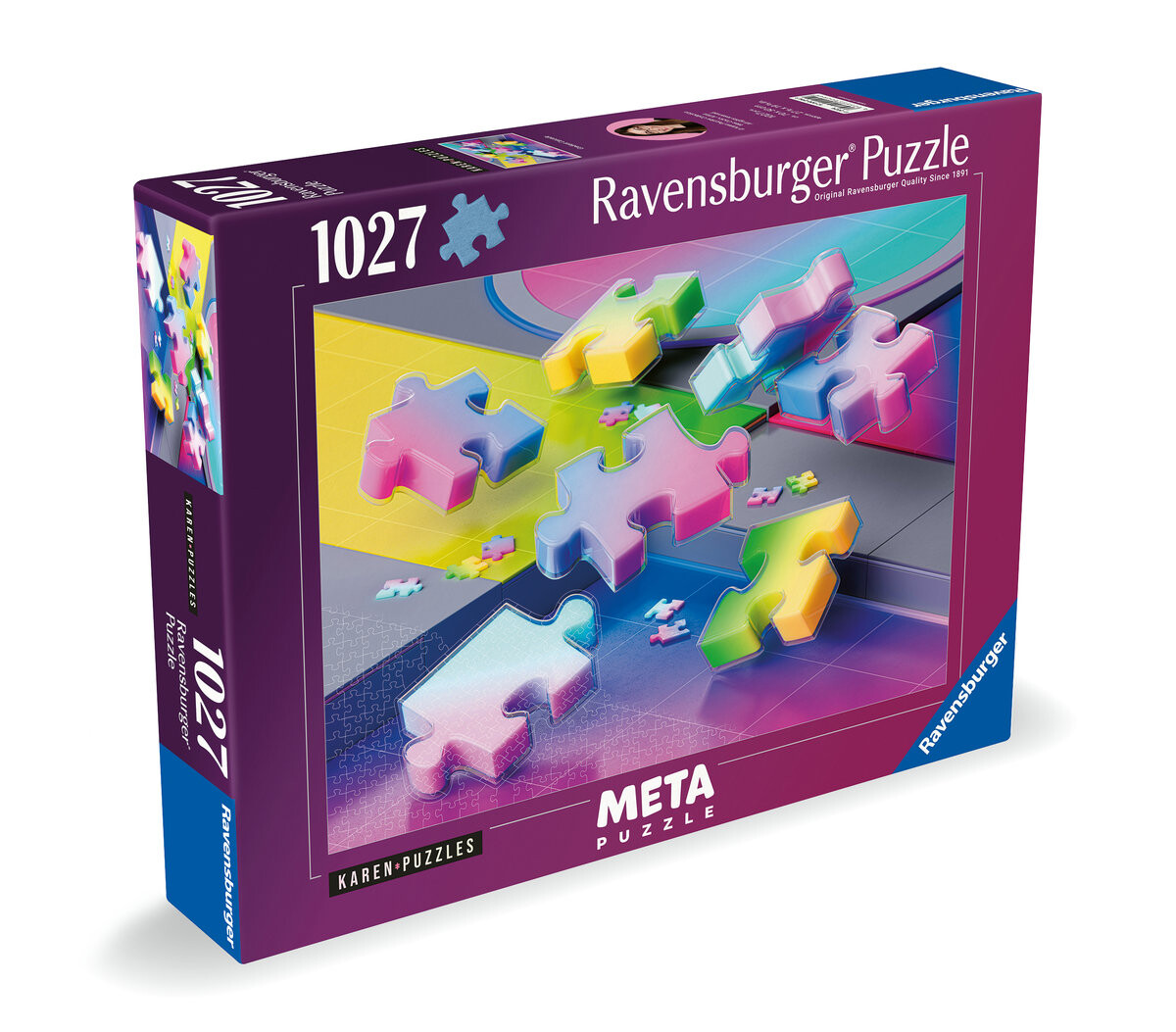 

2D пазл: Градиентный каскад 1027 деталей Ravensburger
