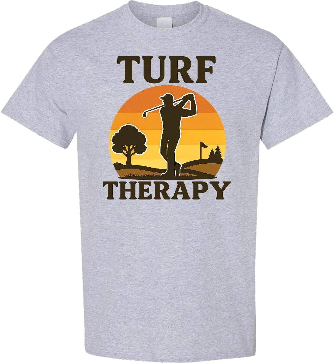 

Футболка для гольфа Inktastic Turf Therapy