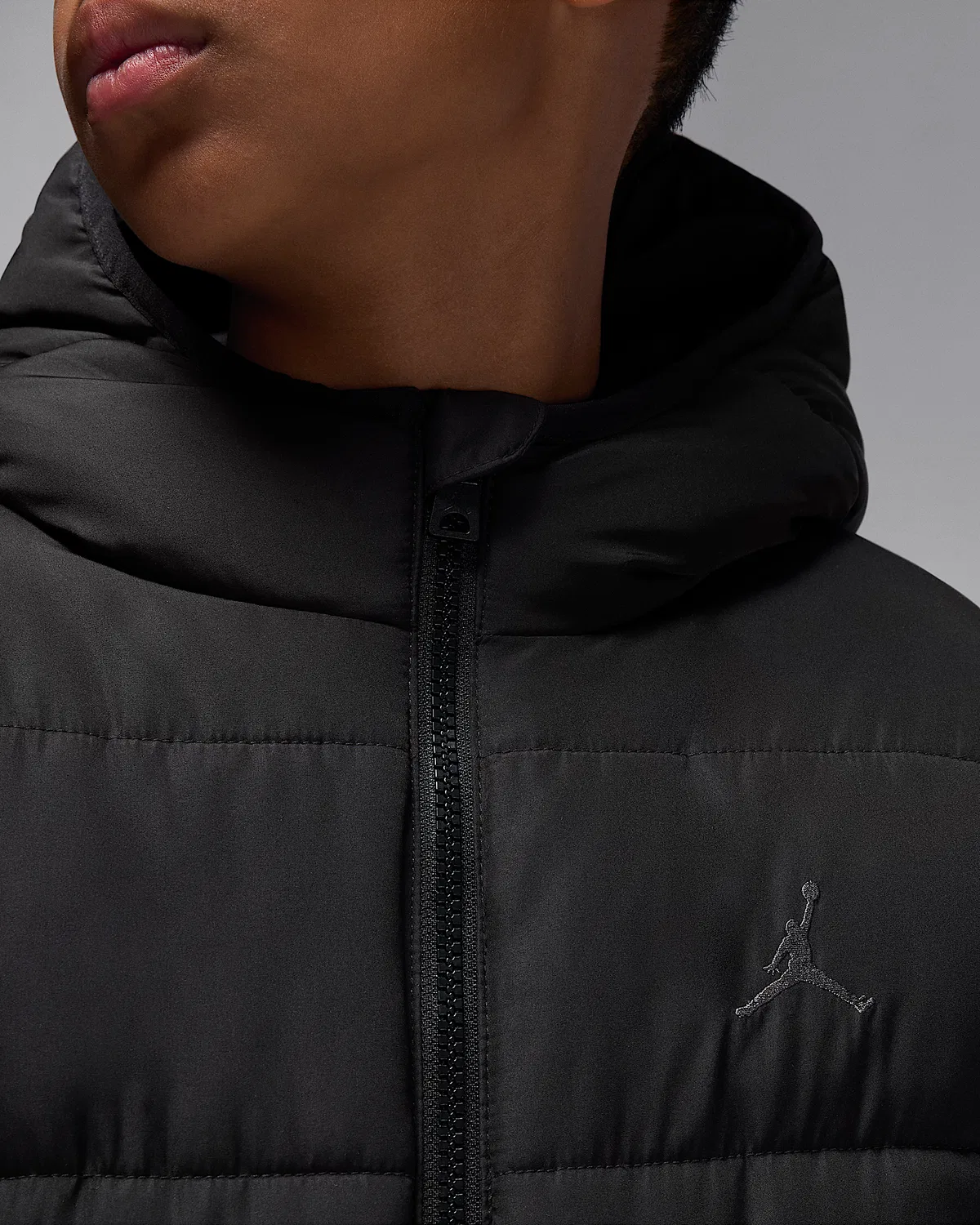 Детская куртка Brooklyn Puffer Jordan, Black — фото 4