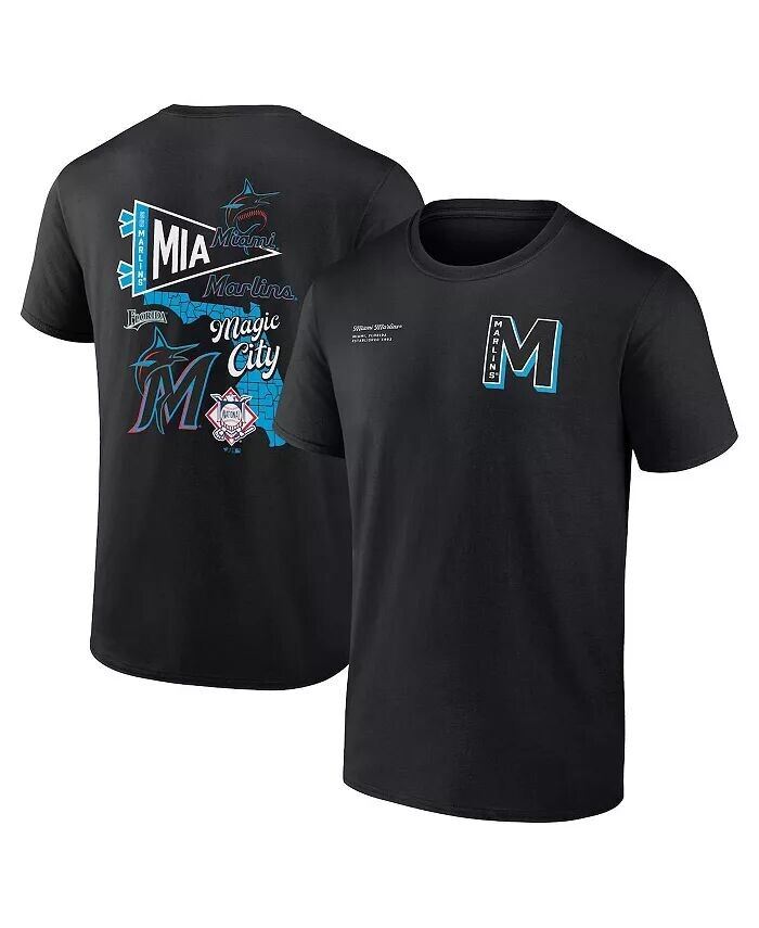 

Мужская футболка Miami Marlins Split Zone Fanatics