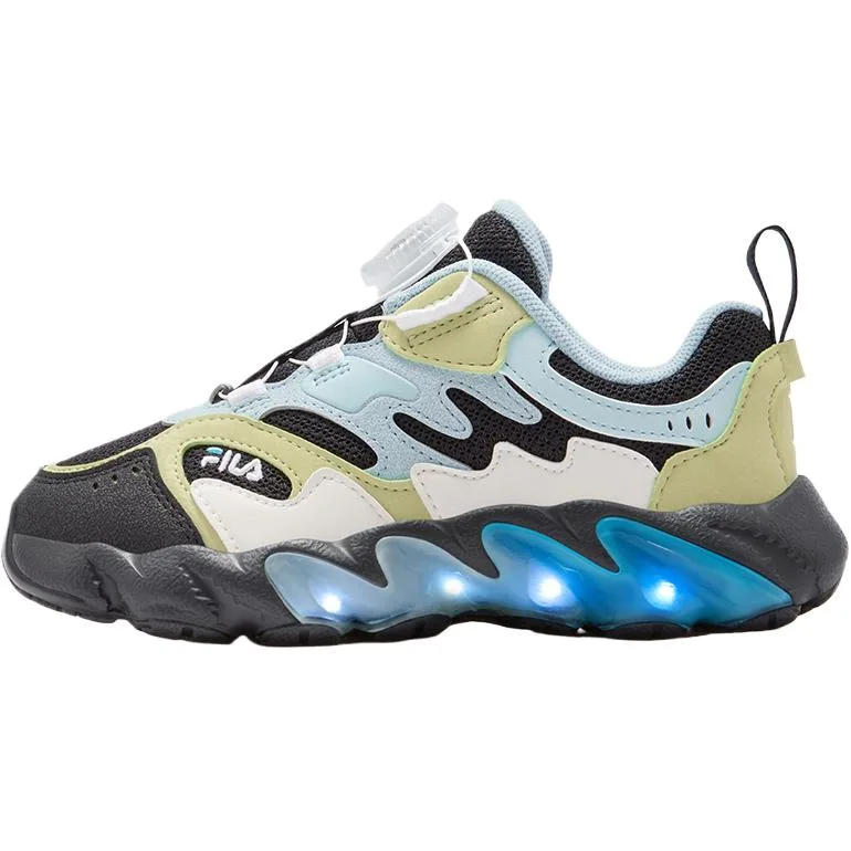 Детские кроссовки Low Top FILA KIDS, Exhaust Gray/FILA White-FSW — фото 3