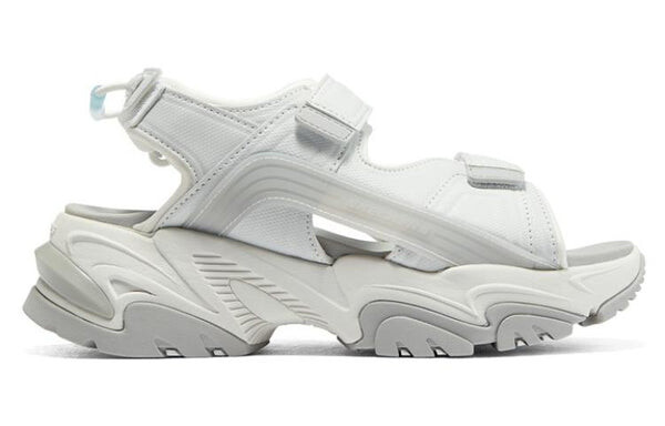 Сандалии cali stamina v2 sandals 'white light grey' Skechers, белый — фото 2