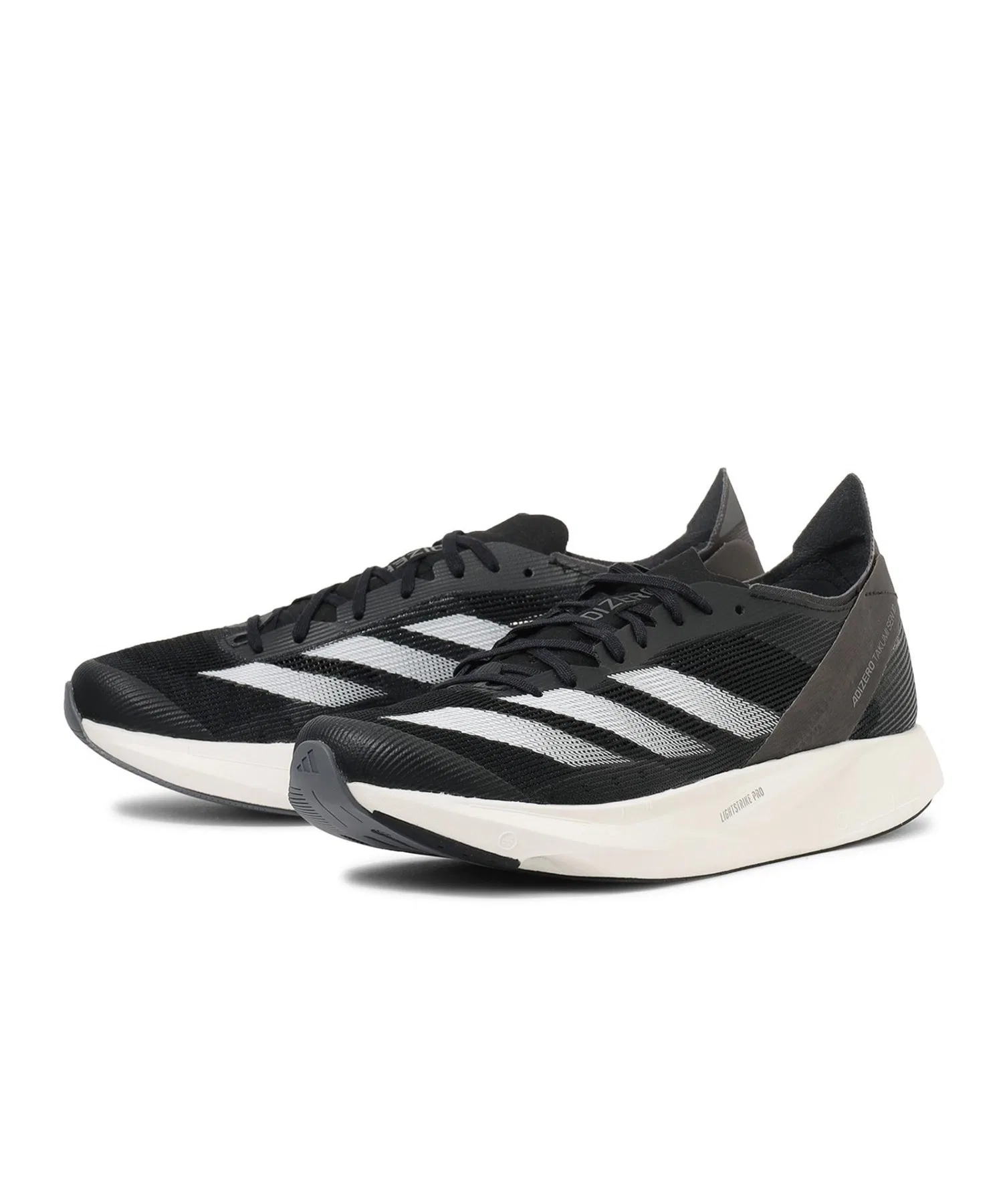 Мужские беговые кроссовки ADIZERO TAKUMI SEN 10 adidas чёрные — фото 3