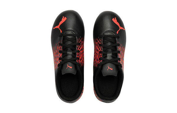 Кроссовки tacto fg/ag soccer cleats jr 'black sunblaze' Puma, черный — фото 4