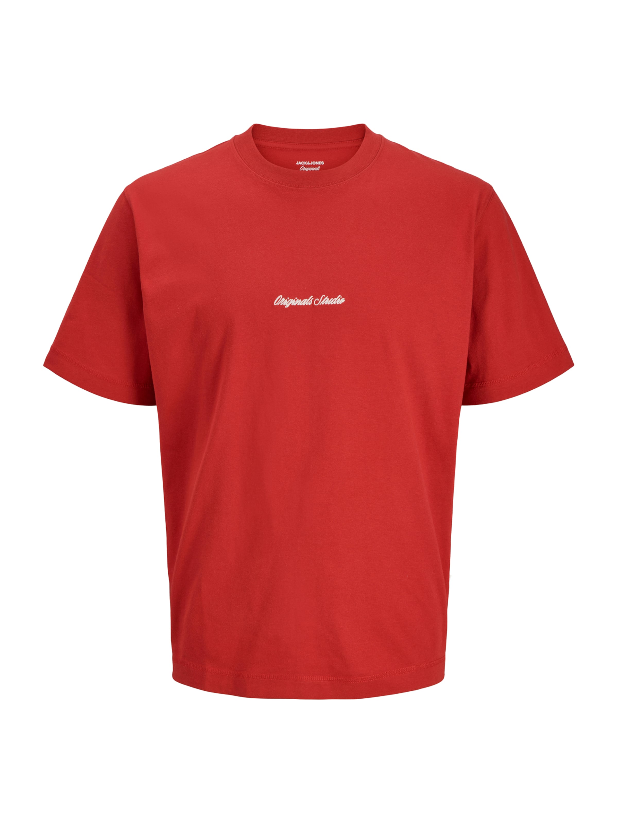 

JACK & JONES Футболка 'JORNorrebro' в красном цвете