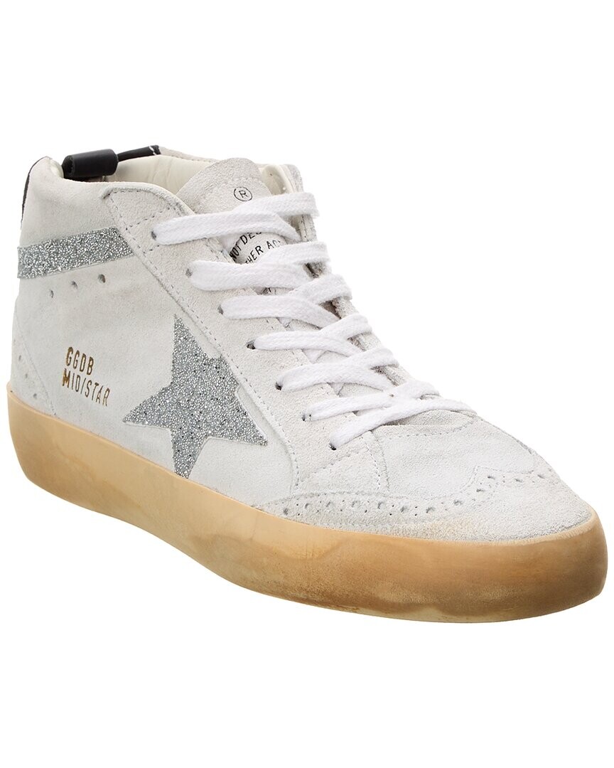 Замшевые кроссовки Golden Goose Midstar, белый — фото 2