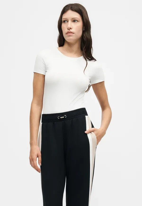 Пижамные штаны Boss Tone pants pyjama bottoms, черный — фото 4