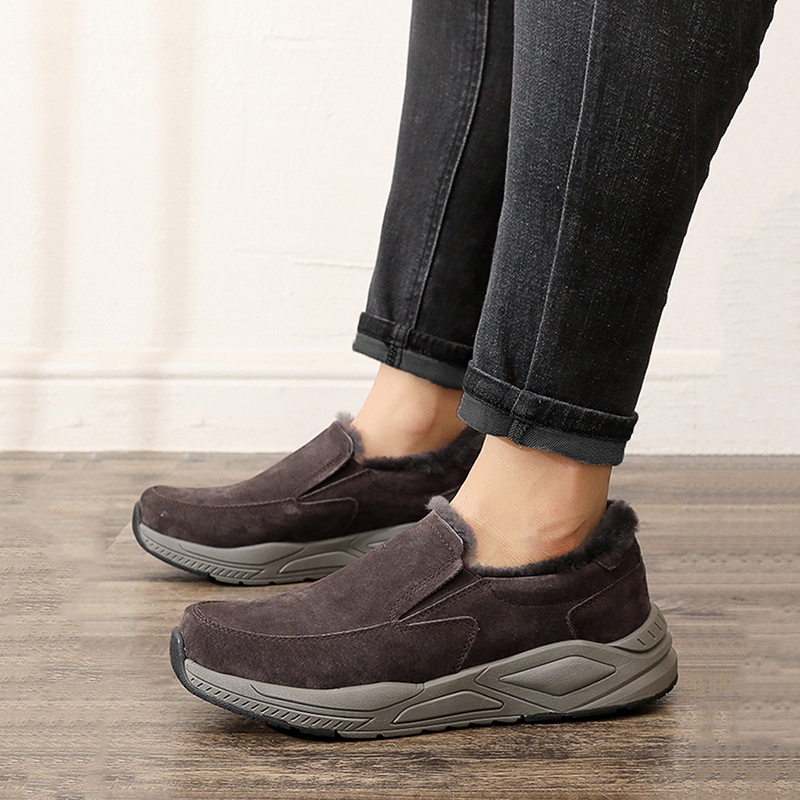 Devanro Мужские повседневные кроссовки Low top черно-коричневые, цвет Coffee — фото 2