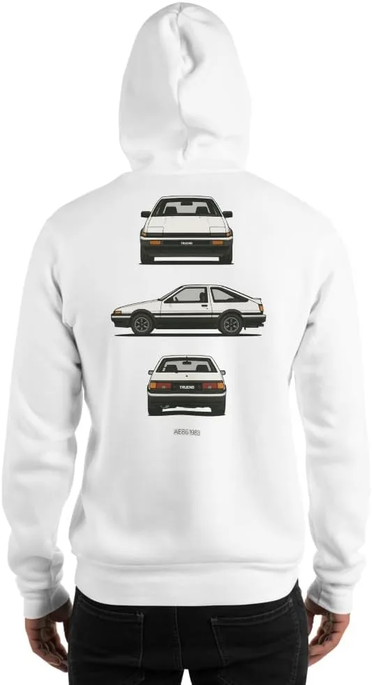 

Толстовка для фанатов JDM автомобилей Sprinter Trueno AE86 1983 JG Infinite