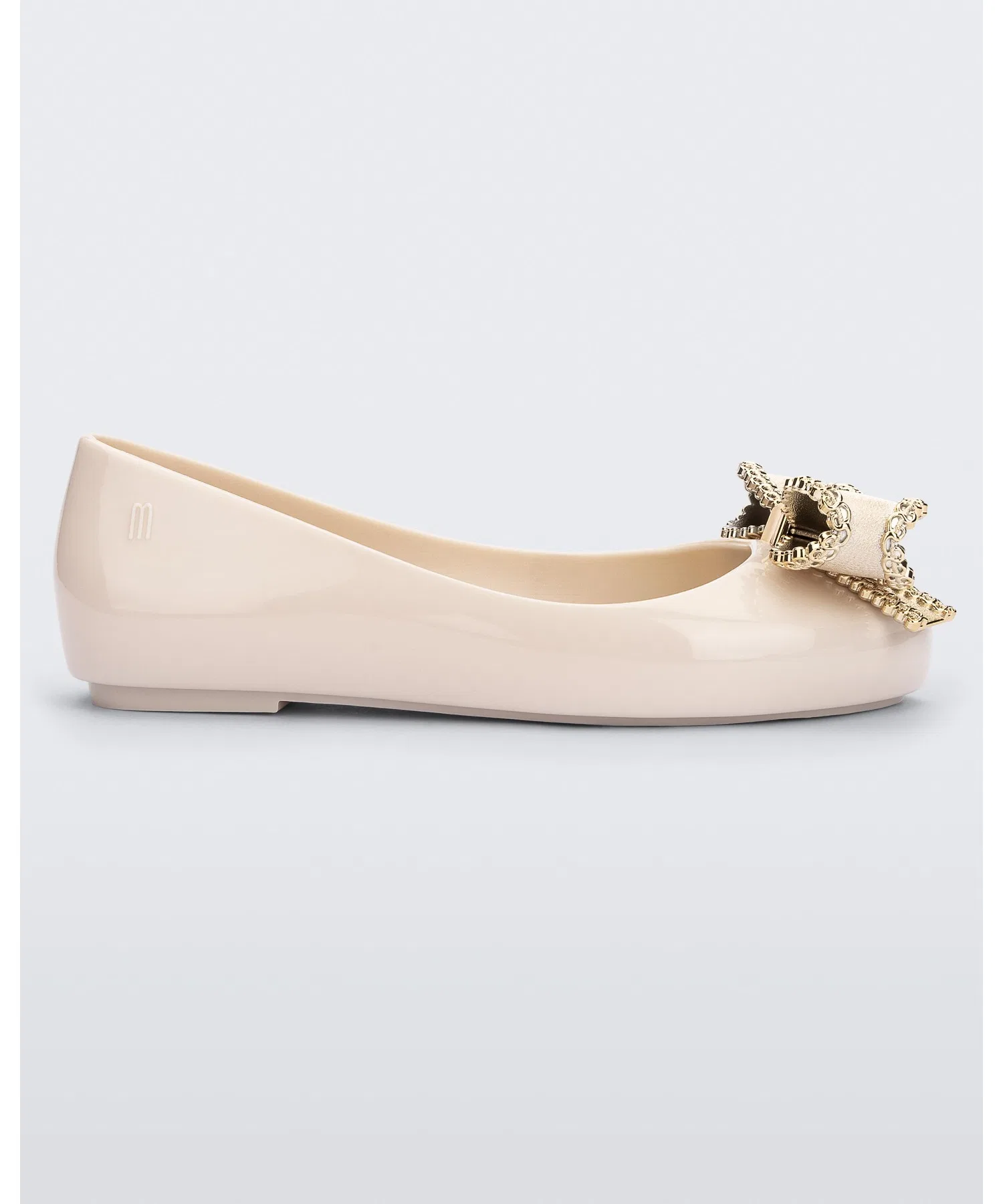 Детские балетки Melissa Sweet Love с бантом чёрные — фото 2