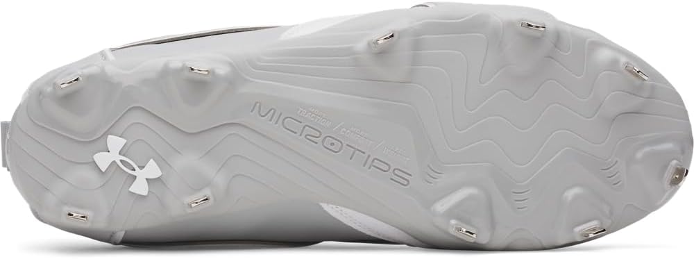 Under Armour мужские бейсбольные бутсы Yard Icon Mt, (075) Baseball Gray/Baseball Gray/Halo Gray — фото 3
