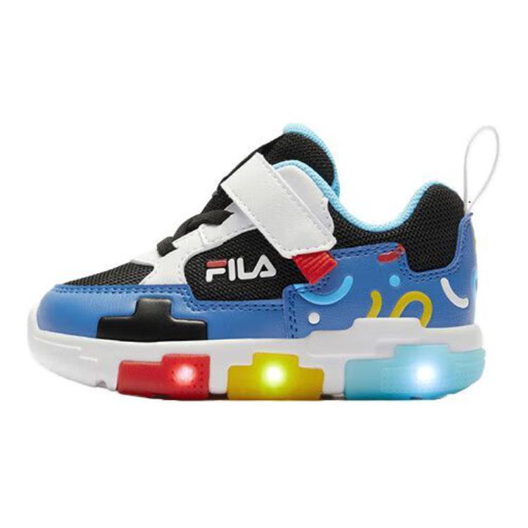 

Скользоустойчивые амортизирующие износостойкие низкие детские повседневные кроссовки синий Kids FILA KIDS