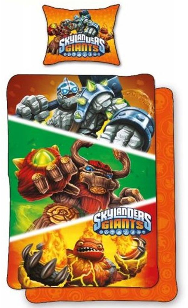 

Пододеяльник Skylanders Giants 140 x 200 см - 70 x 90 см Halantex