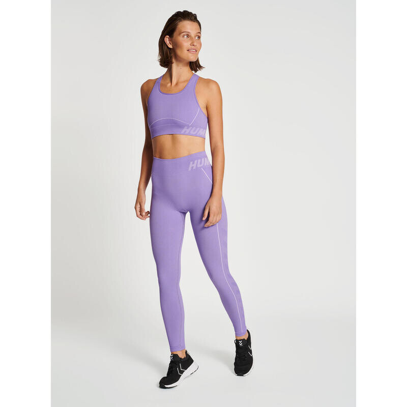 

Спортивный бюстгальтер Hummel, цвет tieflila/lavendelblau