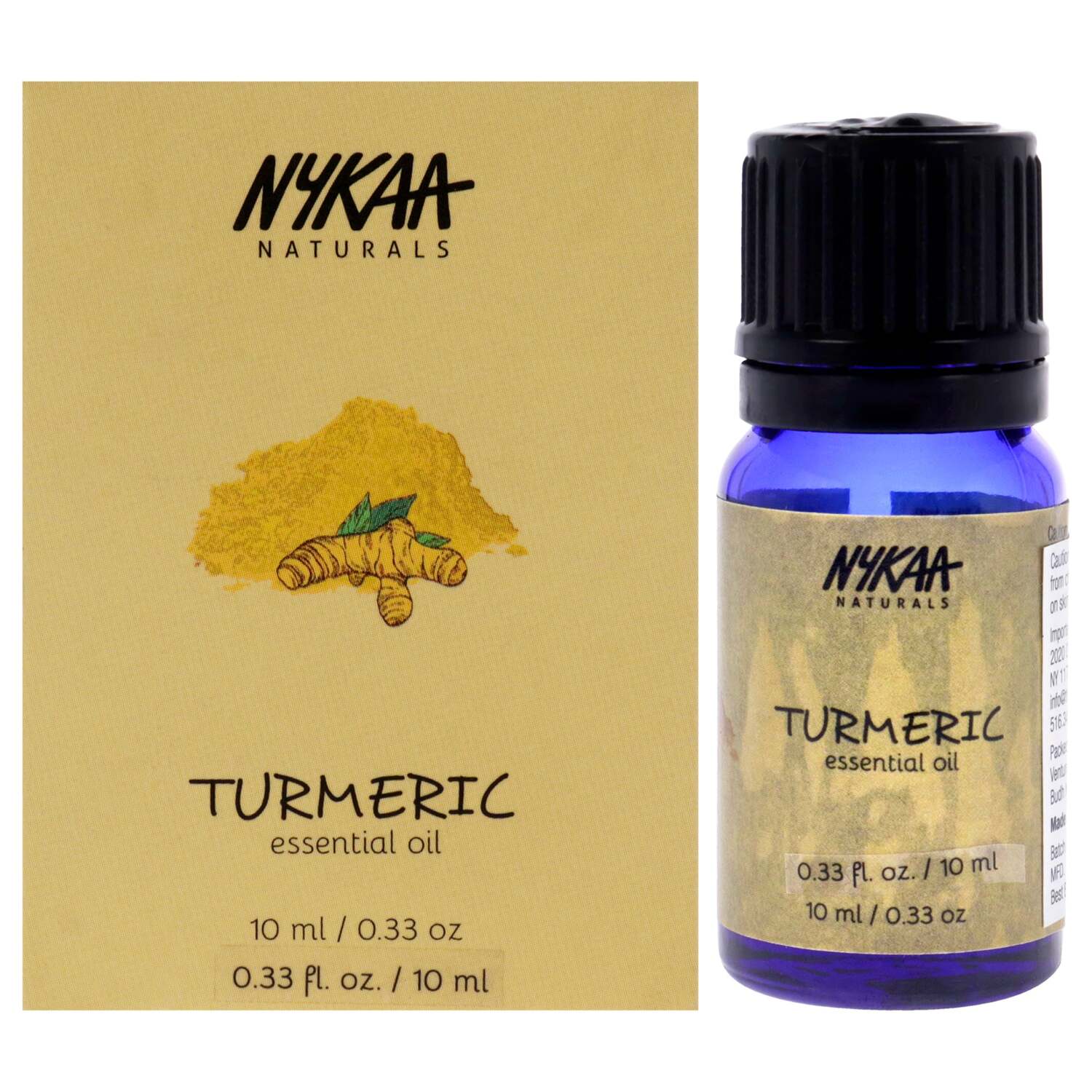 

Эфирное масло куркумы от Nykaa Naturals для женщин - 0,33 унции масла Nykaa Naturals, Turmeric