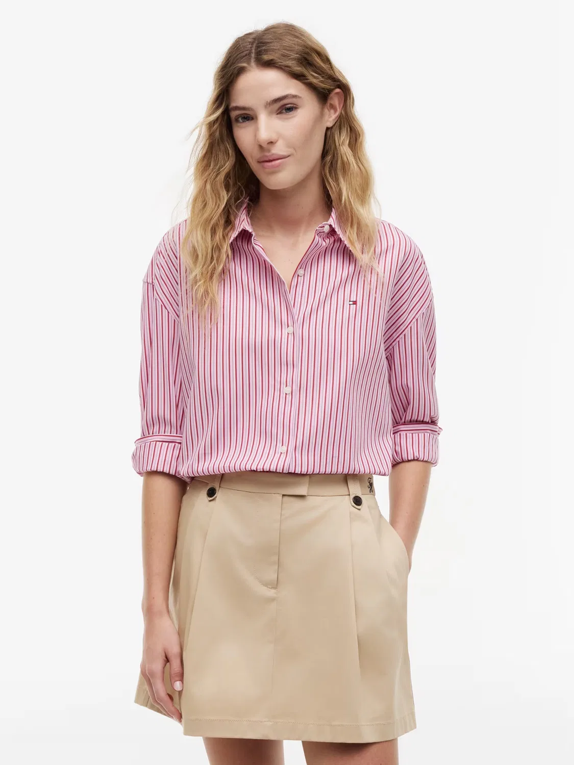 Блузка Tommy Hilfiger, Rose/Magenta — фото 3