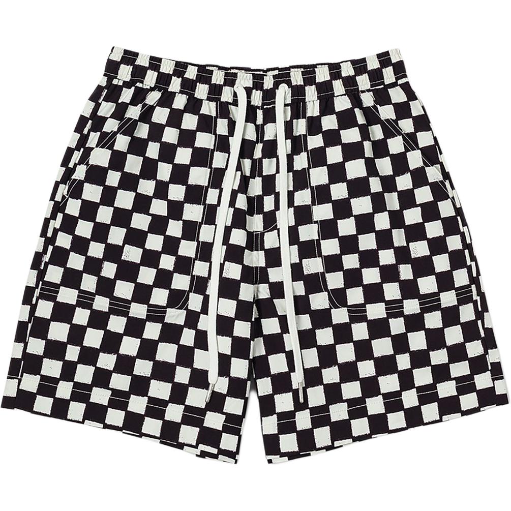 

Vans Женские шорты RIROO Casual черно-белая клетка