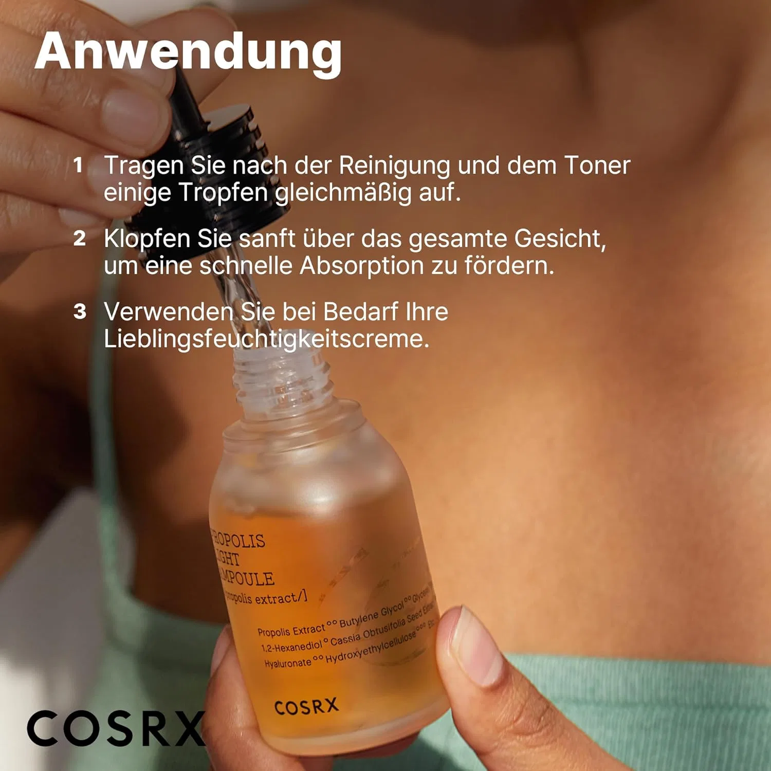 Сыворотка Cosrx — Для лица «Full Fit Propolis Ampoule» от, 20 мл — фото 4