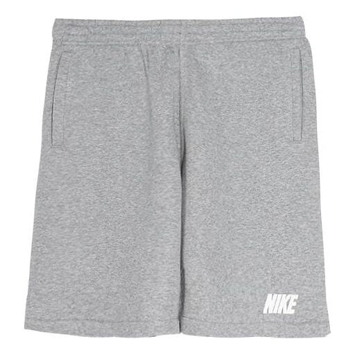 

Шорты logo athleisure casual sports shorts gray Nike, серый