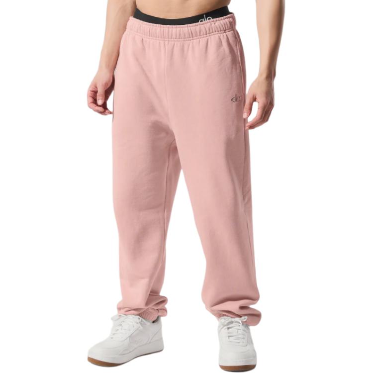 

Повседневные брюки Unisex Black/Black Alo Yoga, розовый