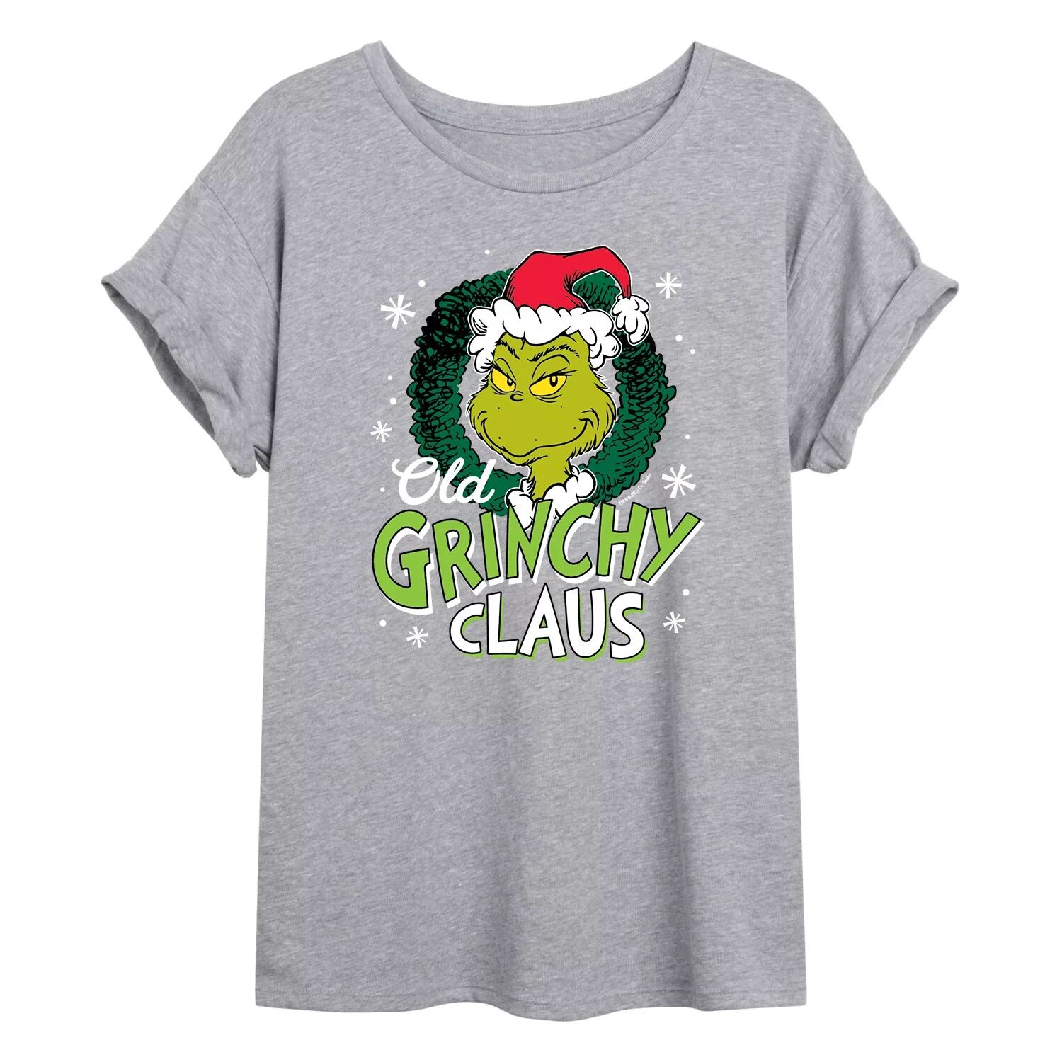 

Детская футболка большого размера с рисунком Dr. Seuss Grinch Old Licensed Character