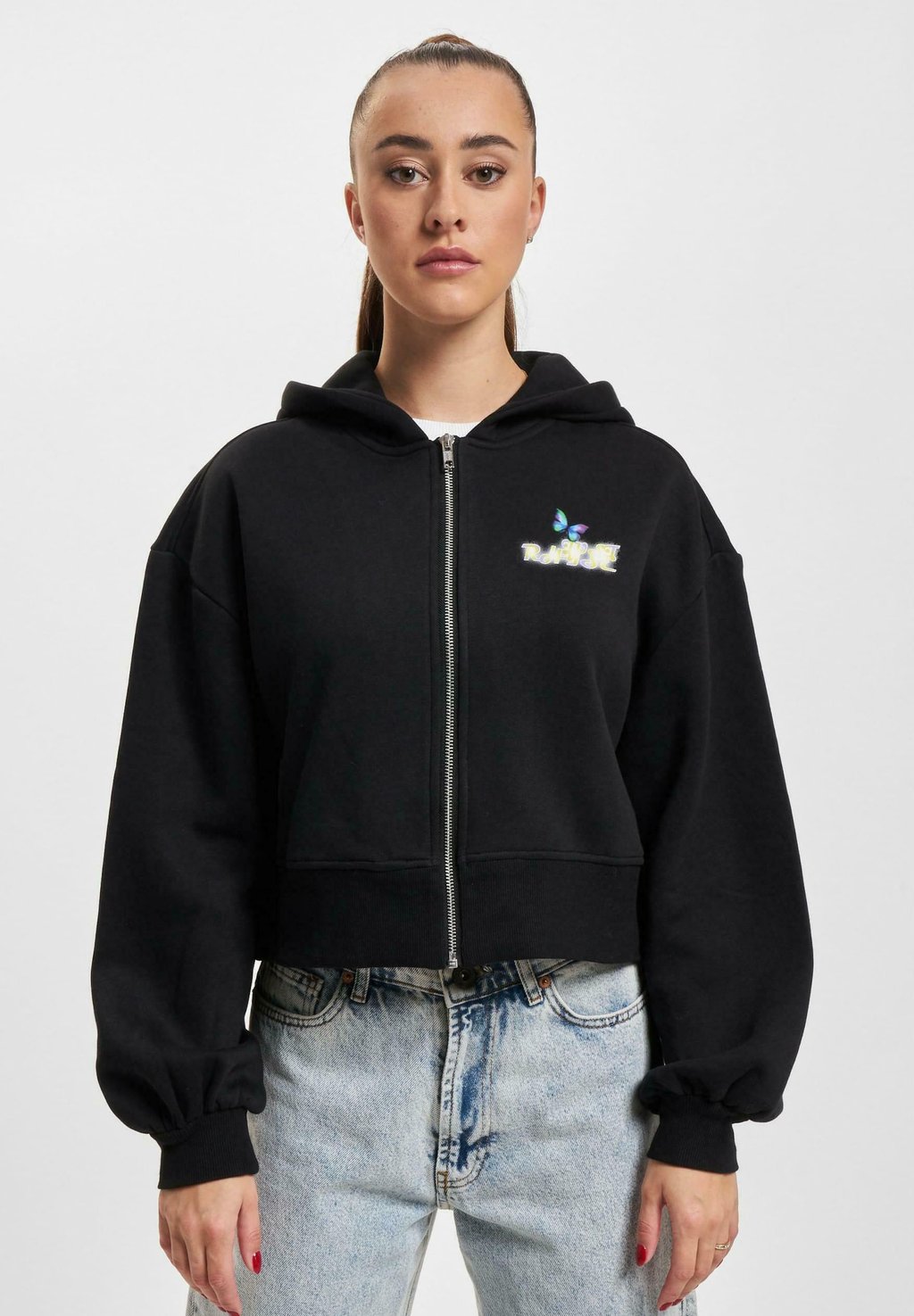 

Толстовка на молнии GLOW HOODIES Just Rhyse, черный