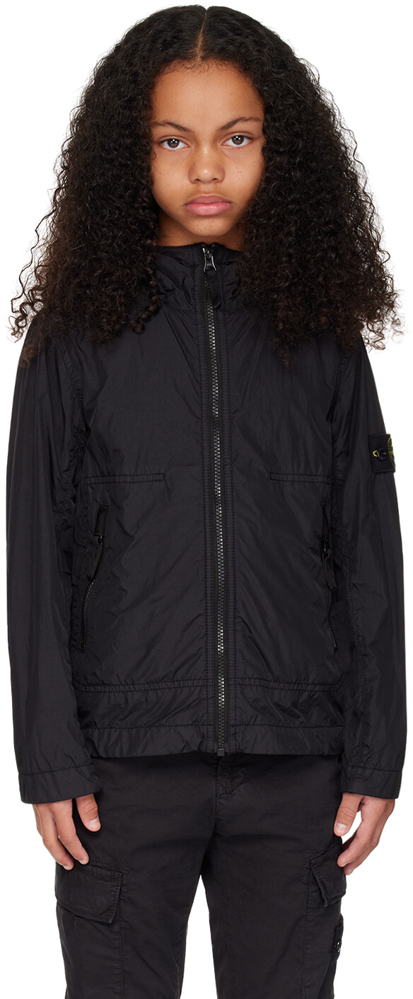 

Детская куртка с покрытием Stone Island Junior