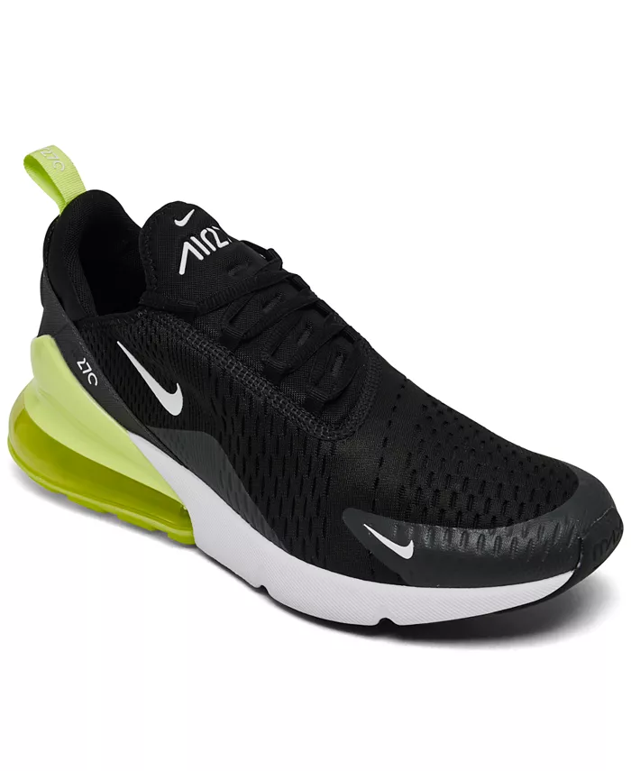 

Мужские повседневные кроссовки Air Max 270 от Finish Line Nike, черный