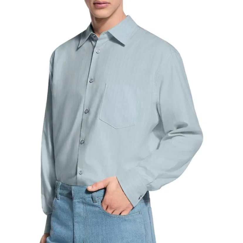 Рубашка Trunk SS26 Men's LOUIS VUITTON, Blue — фото 3