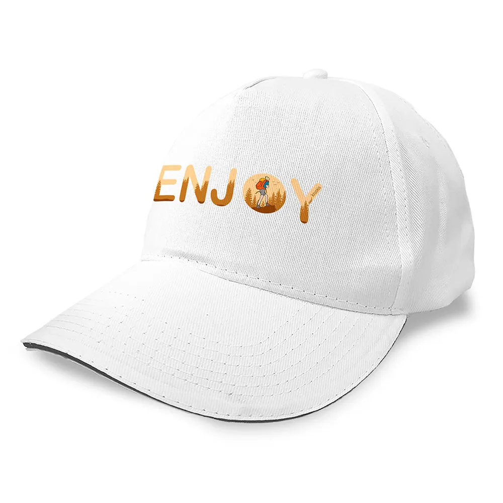 

Бейсболка Kruskis Enjoy, белый