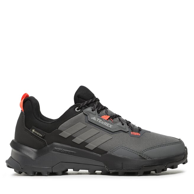 

Кроссовки adidas Terrex AX4 GORE-TEX Hiking Shoes HP7396 Grey Six/Grey Four/Solar Red, серый